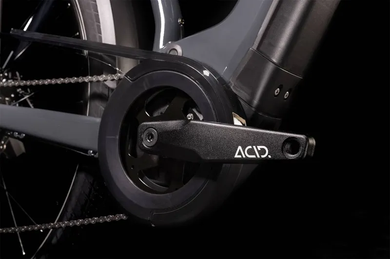 Cube Touring Hybrid One 500 Easy Entry Electric Bike 2022 Grey/Blue-1